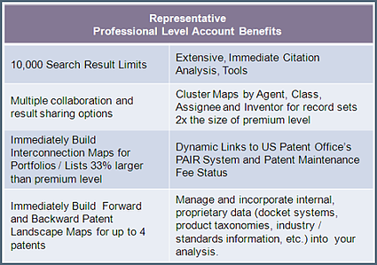 IPVision Advantage - Professinal Patent Analysis Benefits