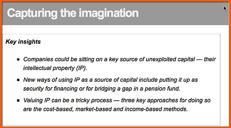 Capital Insights on IP Value