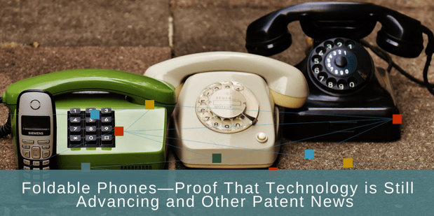 foldable phones patent news