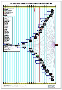 backward citation map