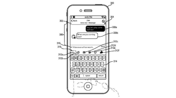 facebook patents