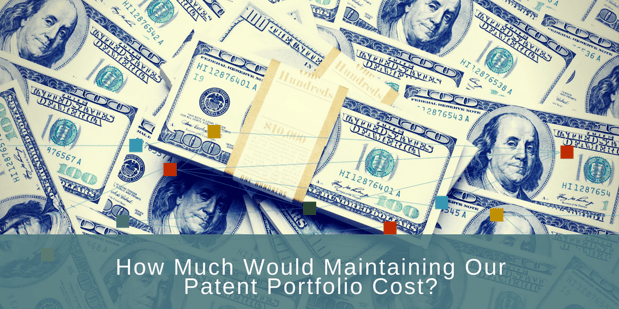 maintaining patent portfolio cost